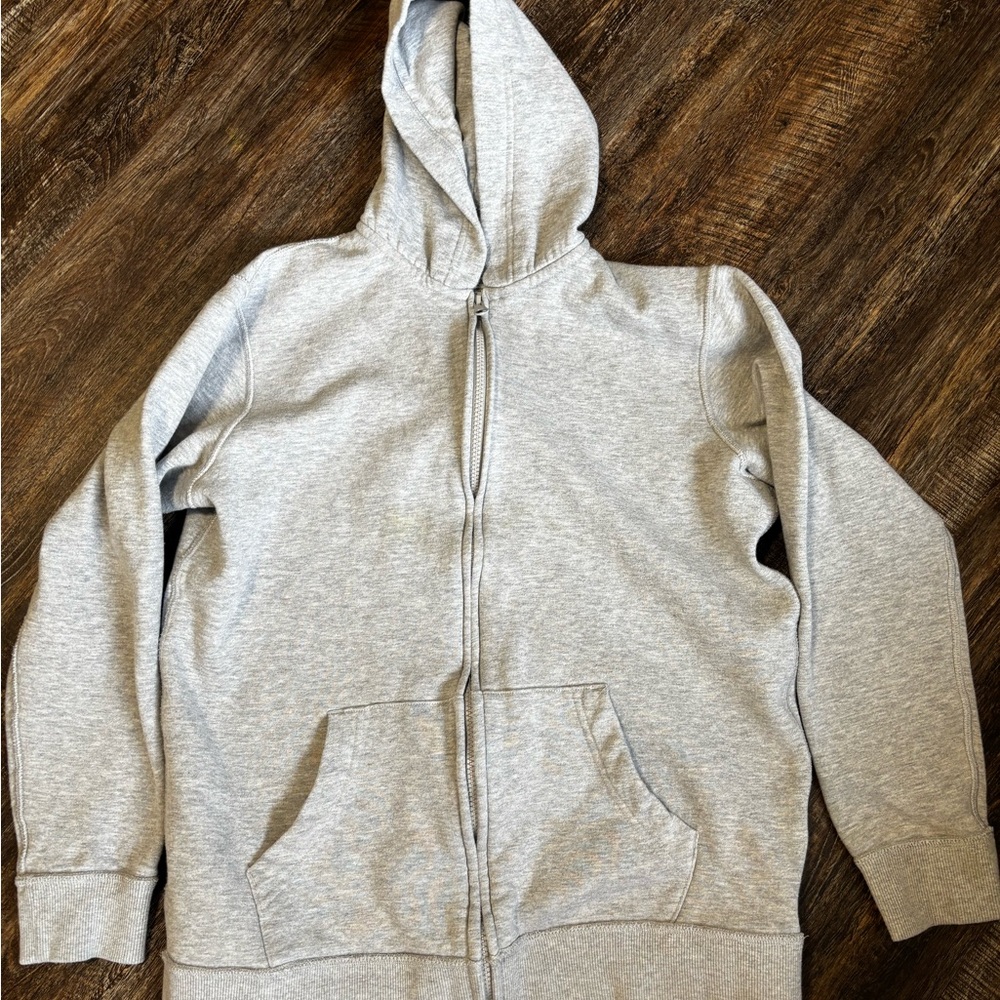 Nautica Heather Gray Zip-Up Jacket